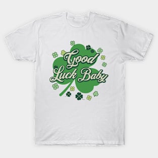 St Patrick's Day - Four Leaf Clover T-Shirt